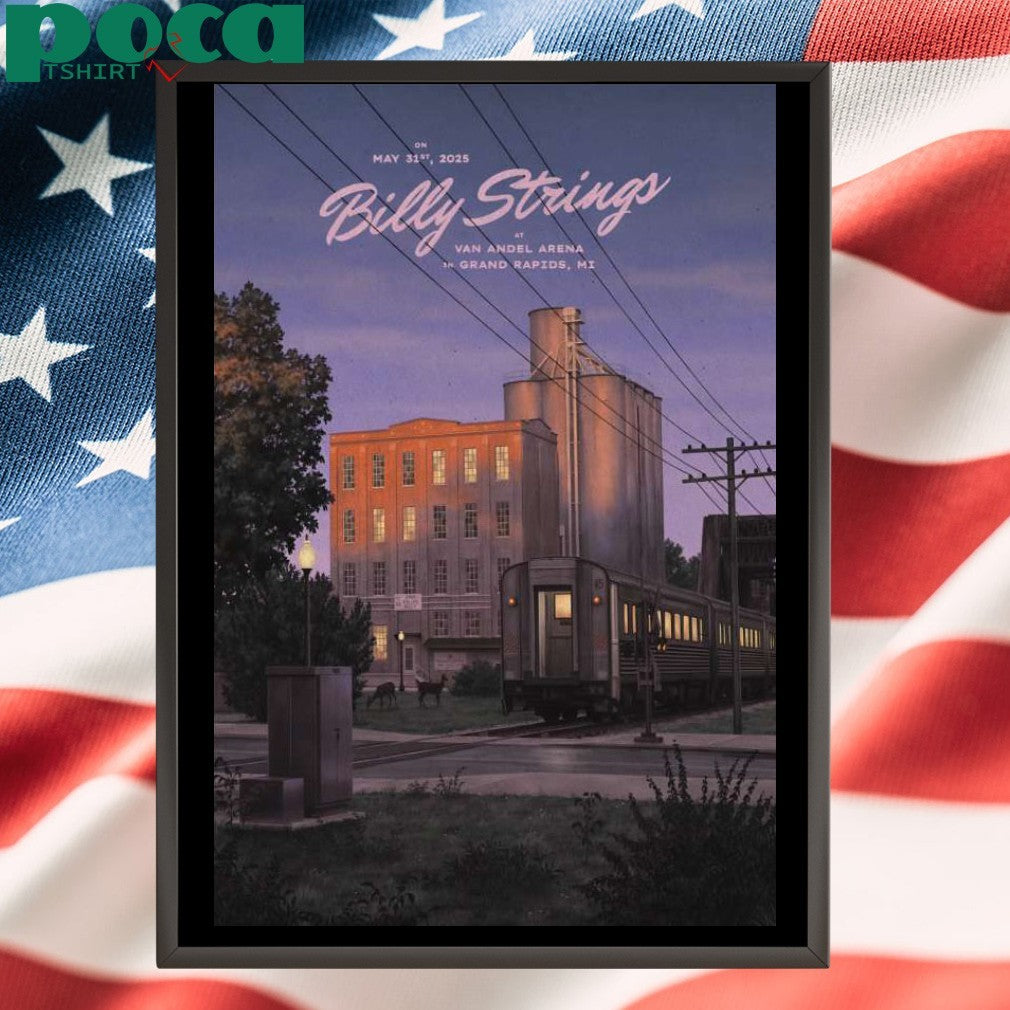 Billy Strings In Grand Rapids MI On May 31 2025 Poster Shirt