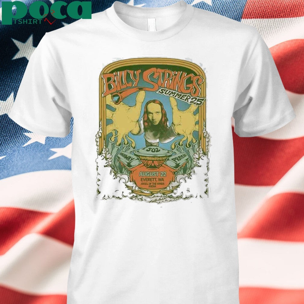 Billy Strings Summer 2025 In Everett WA At Angel Of The Wild Arena On August 22