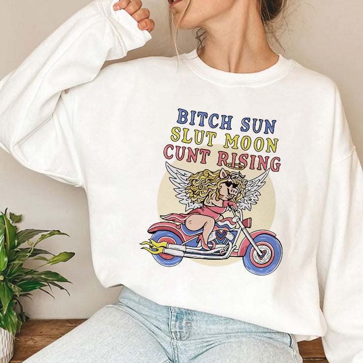 Bitch Sun Slut Moon Cunt Rising T Shirt