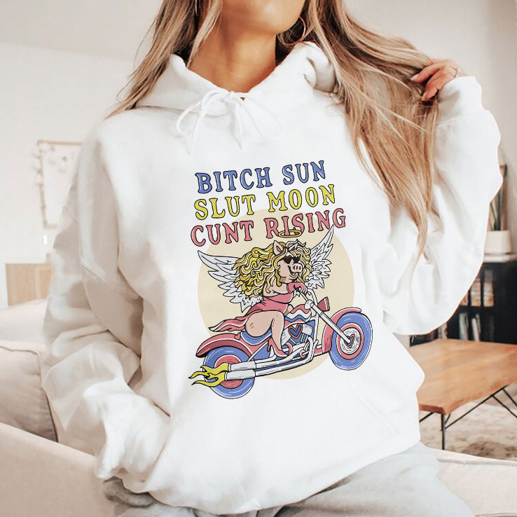 Bitch Sun Slut Moon Cunt Rising T Shirt