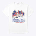 Bitches Love Independence Founding Fathers 1776 T Shirt