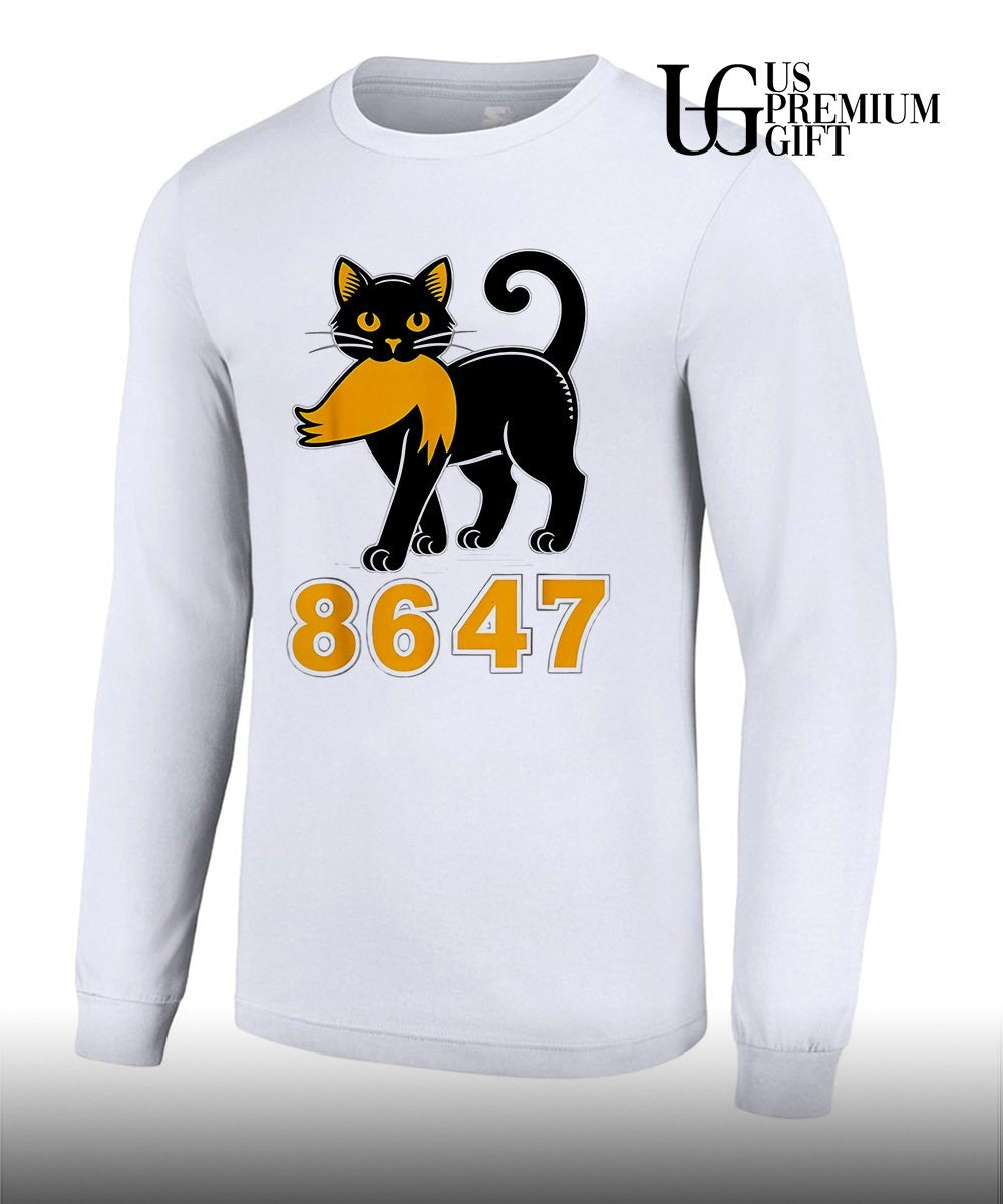 Black Cat Trump University apparel 8647 shirt