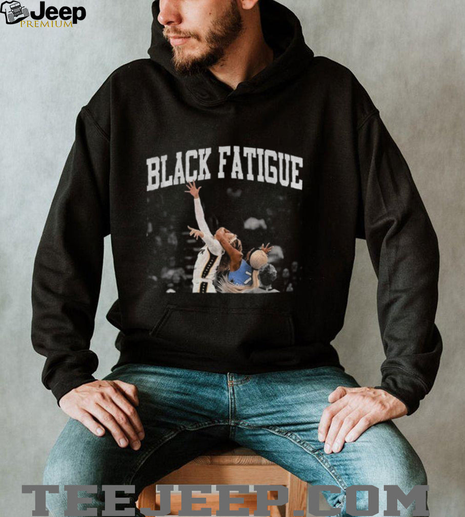 Black Fatigue Sophie Cunningham vs DiJonai WNBA moment shirt