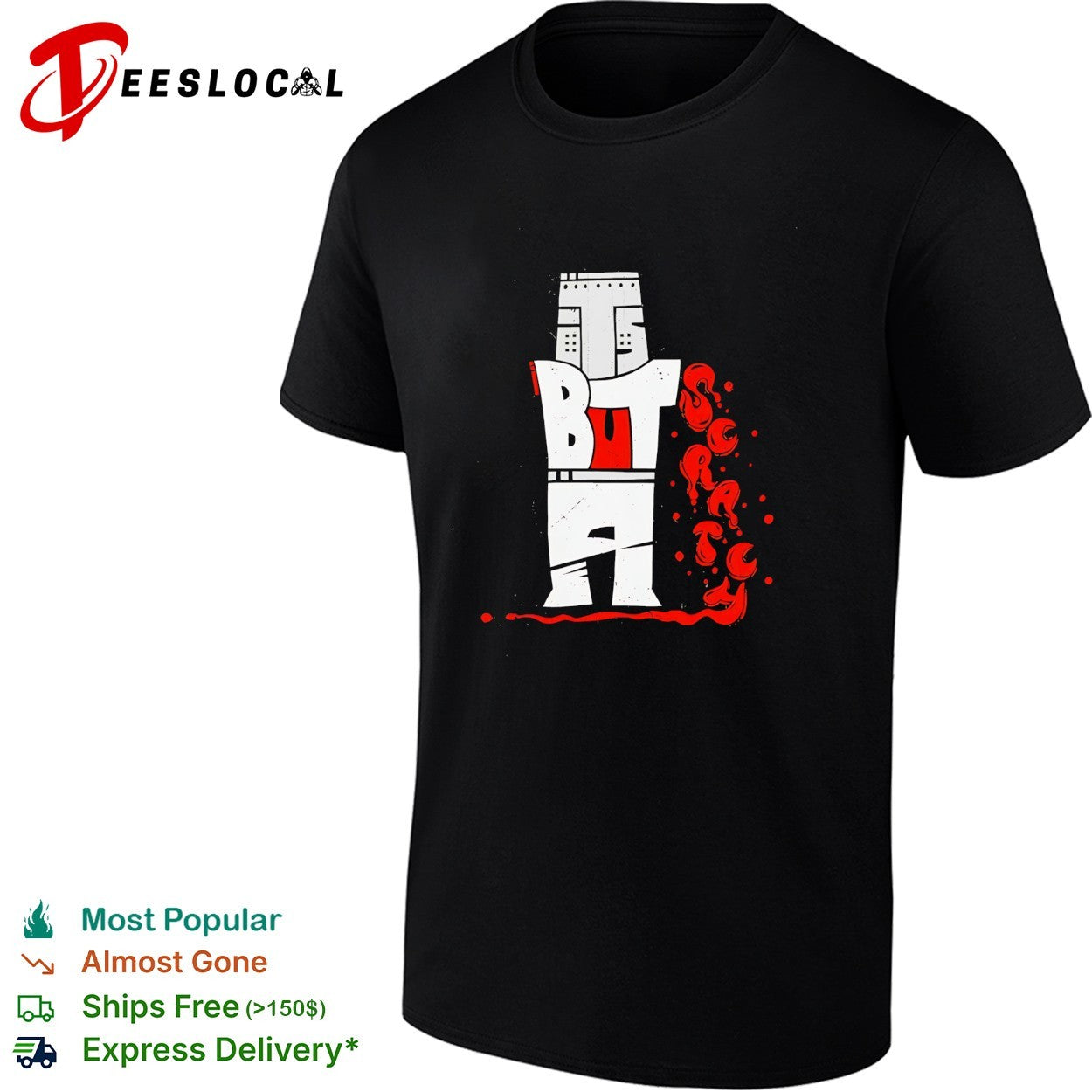 Black knight tis but a scratch shirt