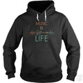 Music Is Life Hoodie