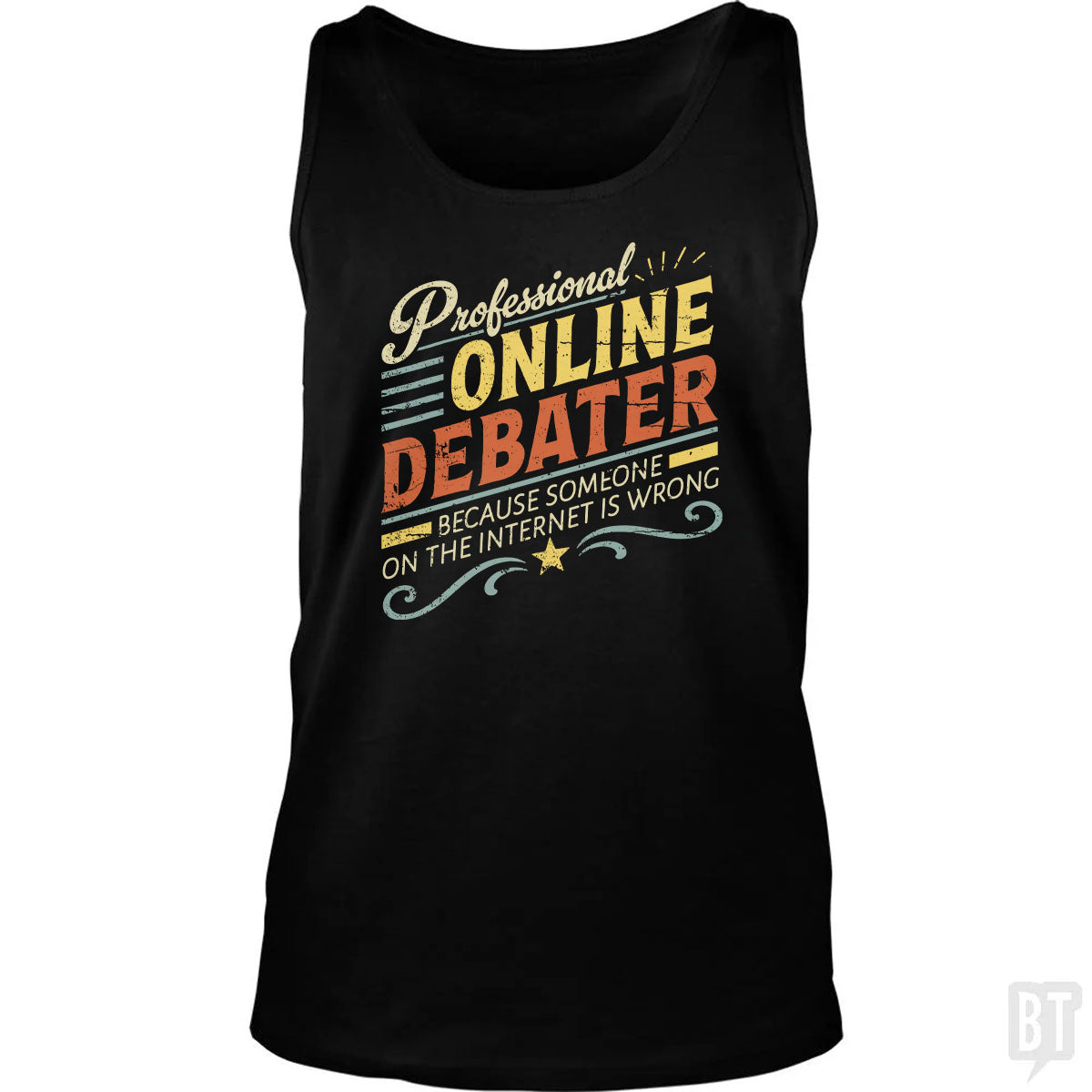 Professional Online Debater Tank Top