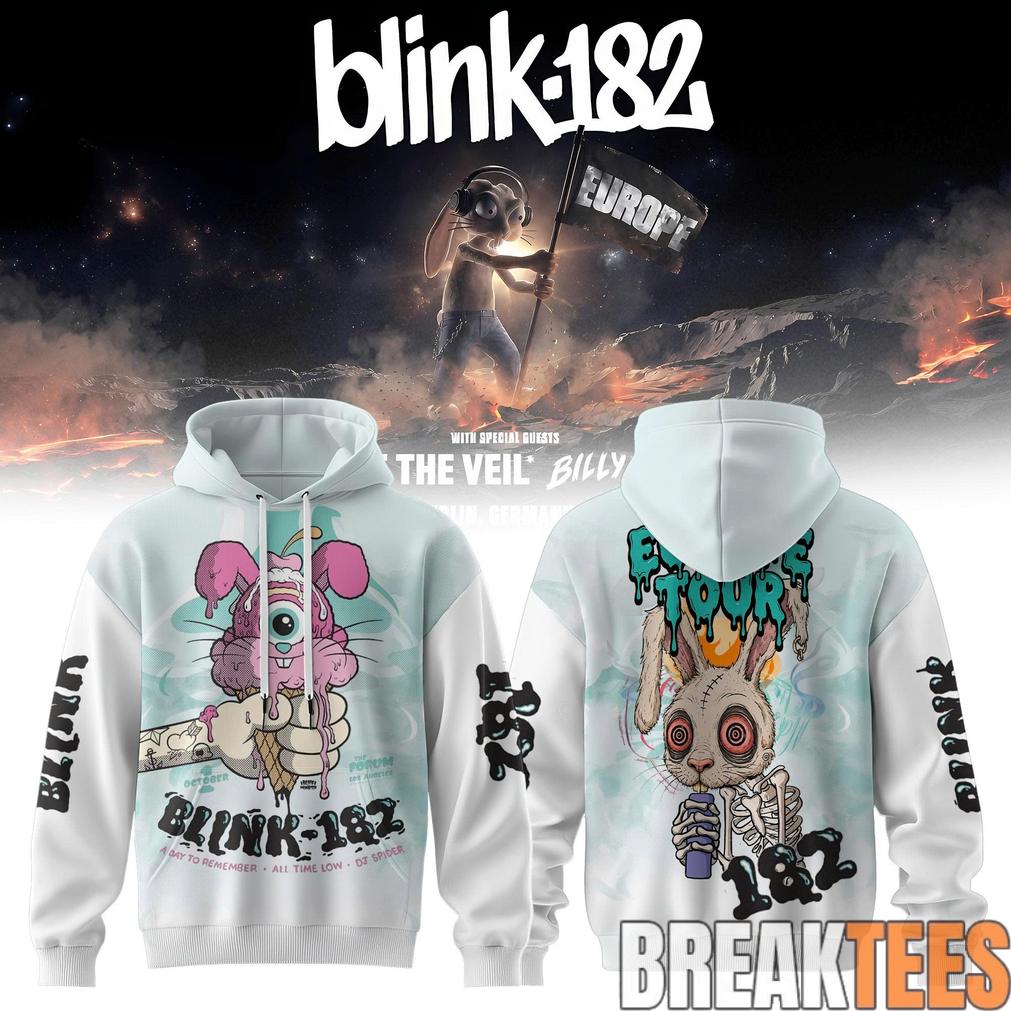 Blink-182 Meltdown Europe Edition Hoodie