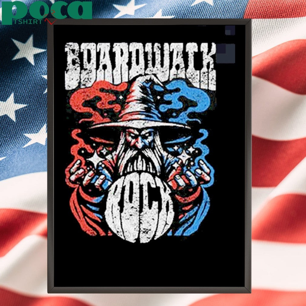 Boardwalk Rock At Ocean City MD On May 17-18 2025 Wizard Of Rock shirt