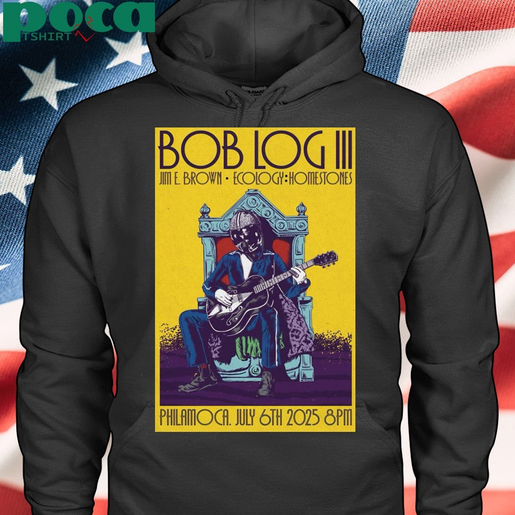 Bob Log III 7-6-2025 Philadelphia PA Poster Shirt