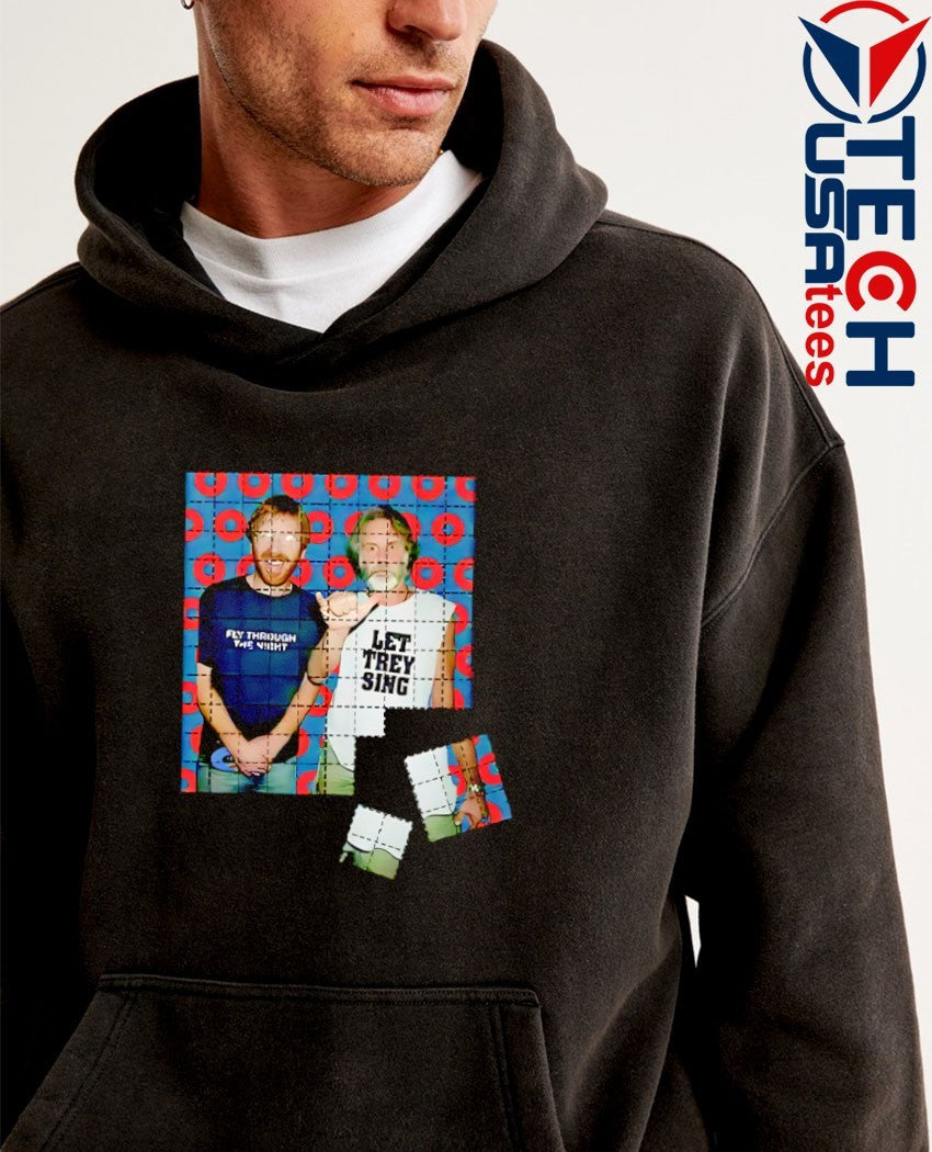 Bob Weir and Trey Anastasio puzzle piece shirt