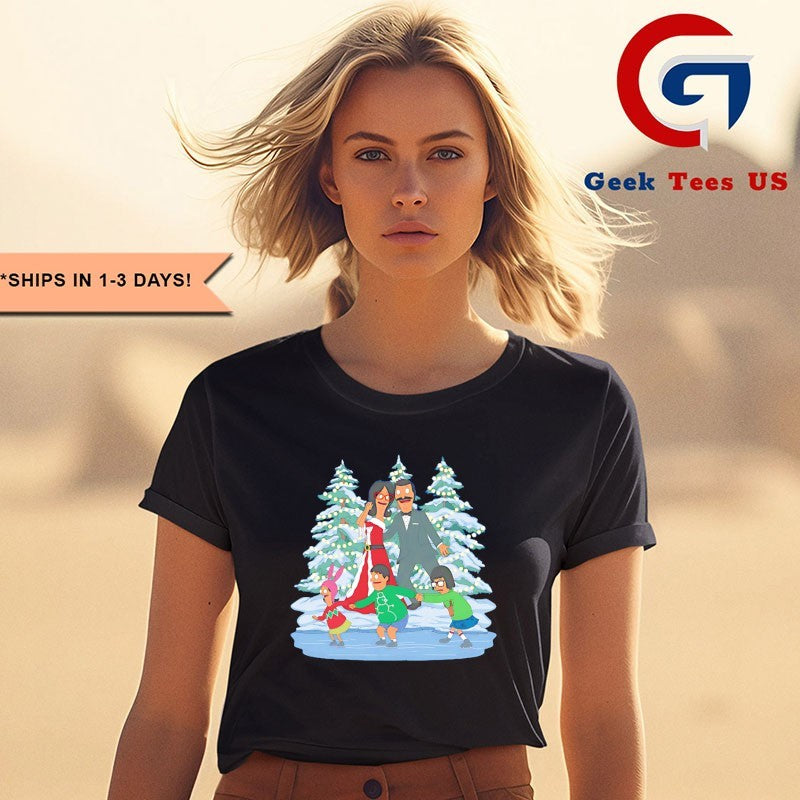 Bobs Burgers holiday family shirt
