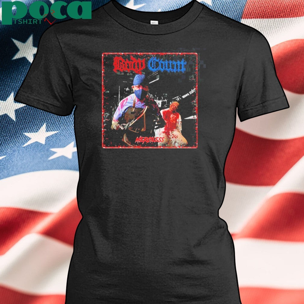 Body Count Merciless Album Cover shirt