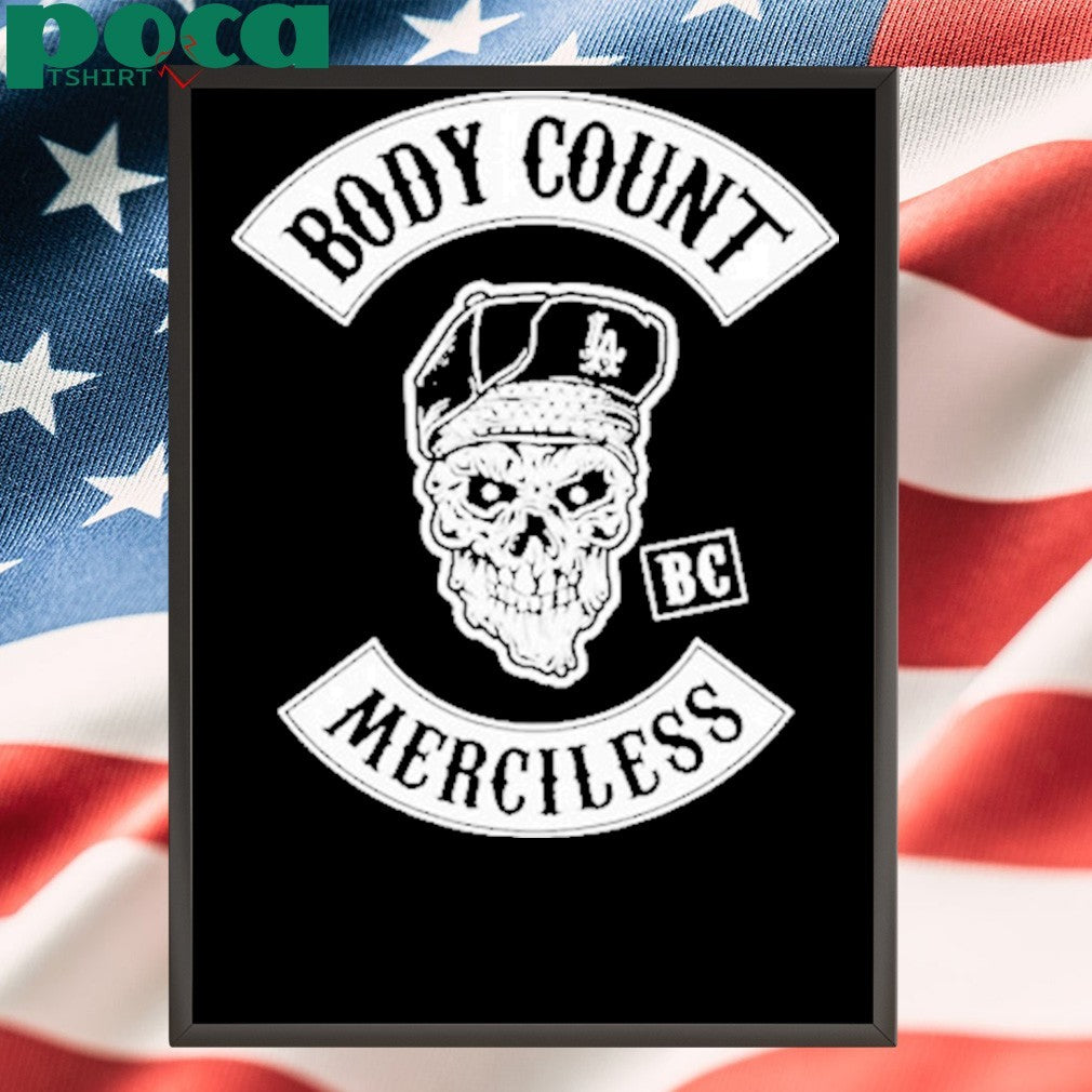 Body Count Merciless Biker Two shirt
