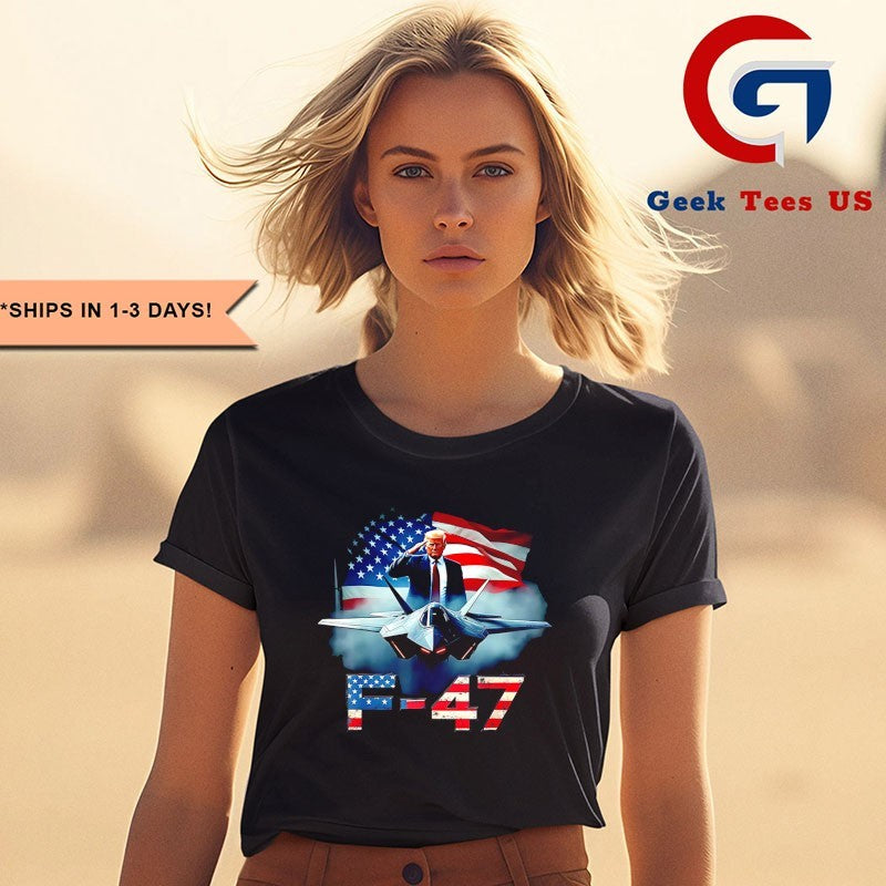 Boeing F-47 Trump 6th-Generation Fighter Jet T-shirt