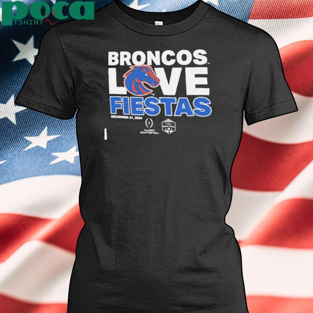 Boise State Broncos Love Fiestas T Shirt
