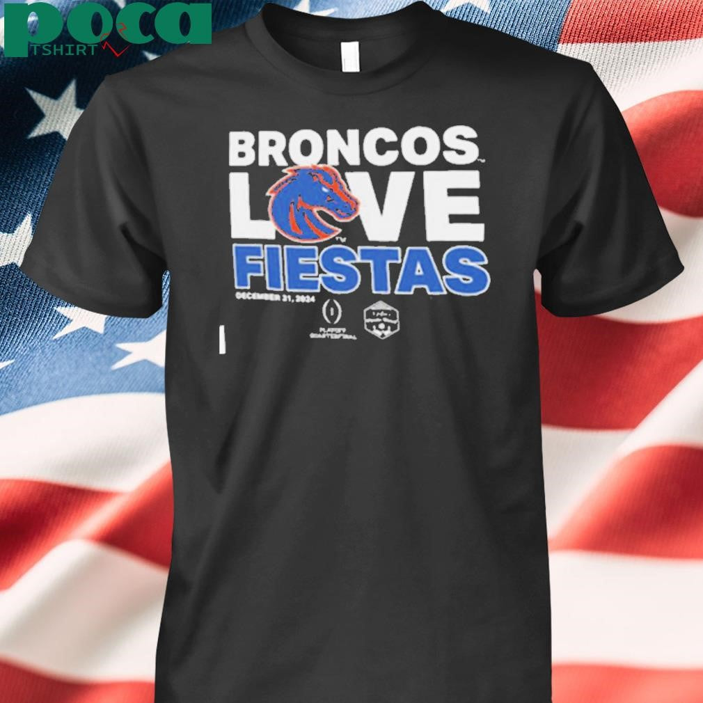 Boise State Broncos Love Fiestas T Shirt