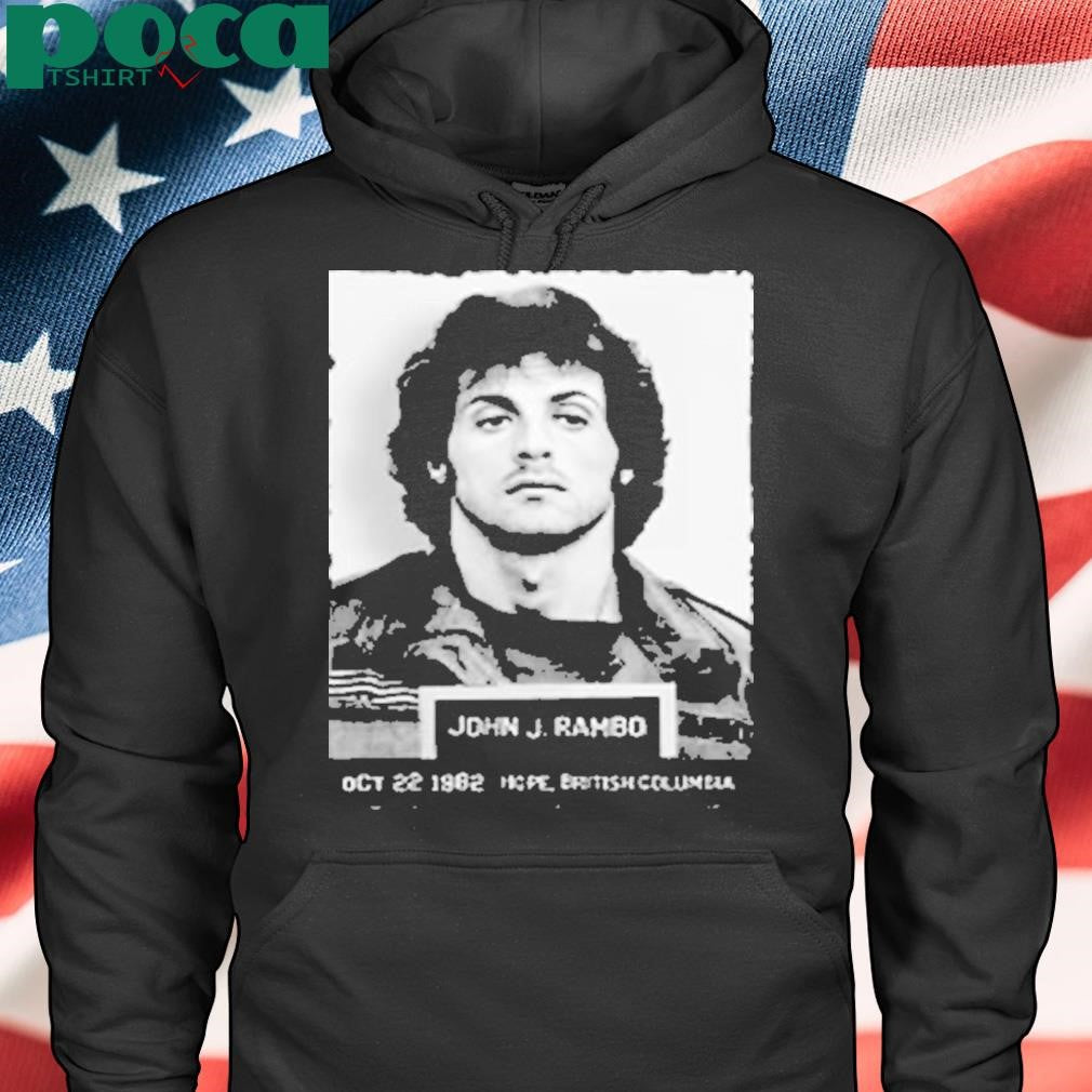 Boloudon John Rambo Mugshot Shirt