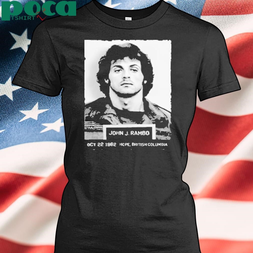 Boloudon John Rambo Mugshot Shirt