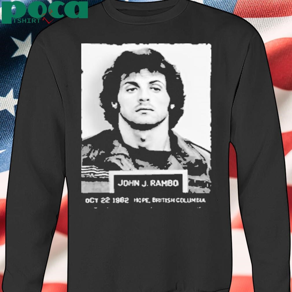 Boloudon John Rambo Mugshot Shirt