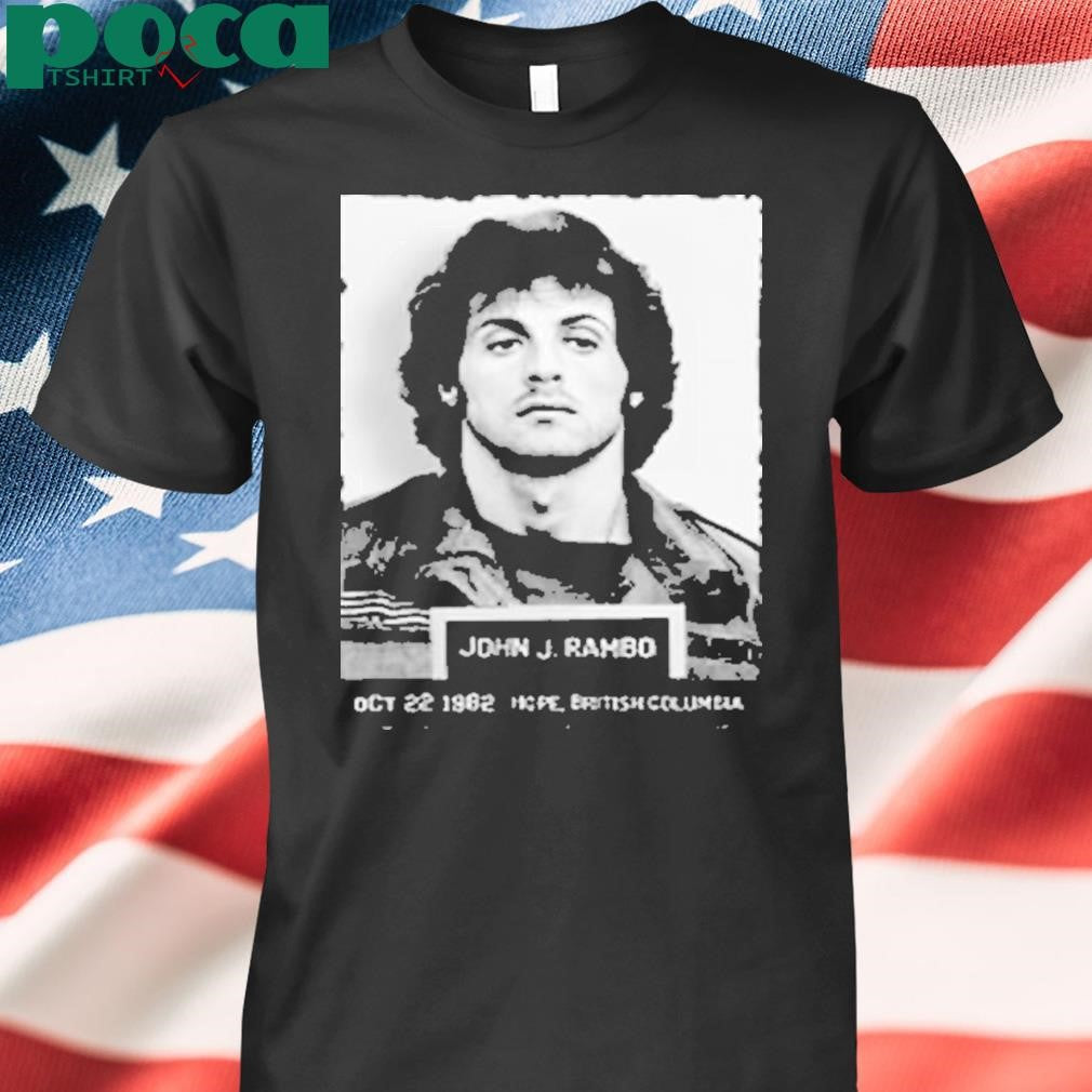 Boloudon John Rambo Mugshot Shirt