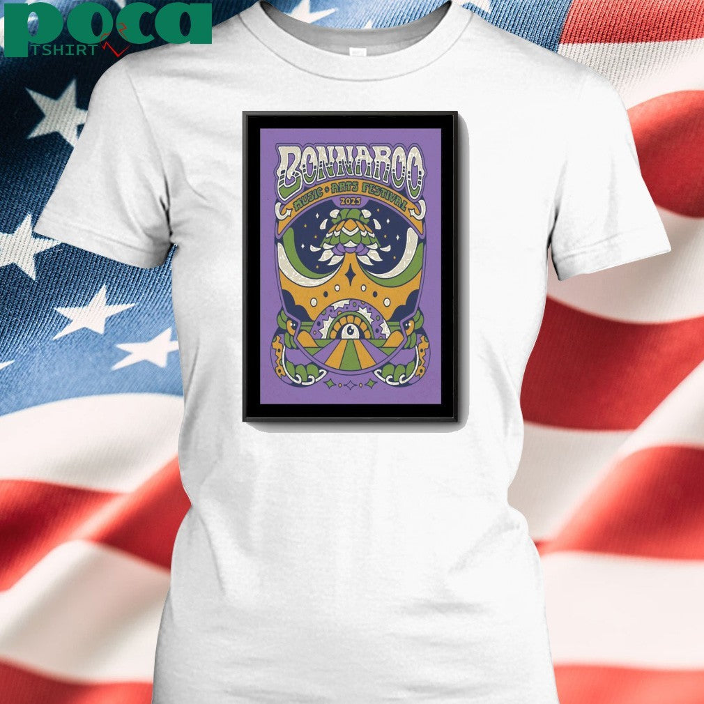Bonnaroo Music & Arts Festival 2025 Poster shirt