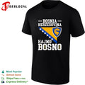 Bosnia Herzegovina Hajmo Bosno shield shirt