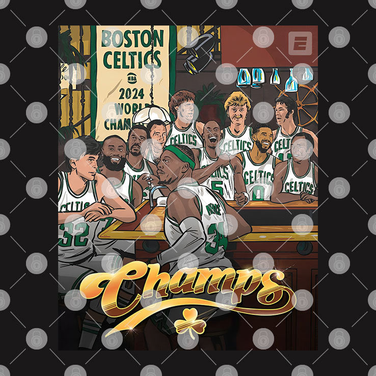 Boston Celtics 2024 Champions Celtics Legends Shirt