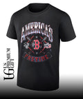 Boston Red Sox baseball Americana 250th Pastime celebrating logo shirt
