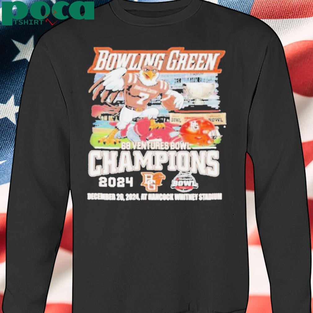 Bowling Green 68 Ventures Bowl Champions 2024 T shirts