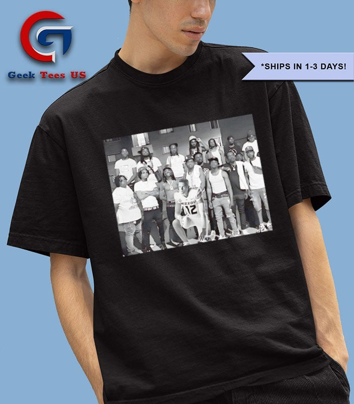 Brady Cook and O Block photo shirt