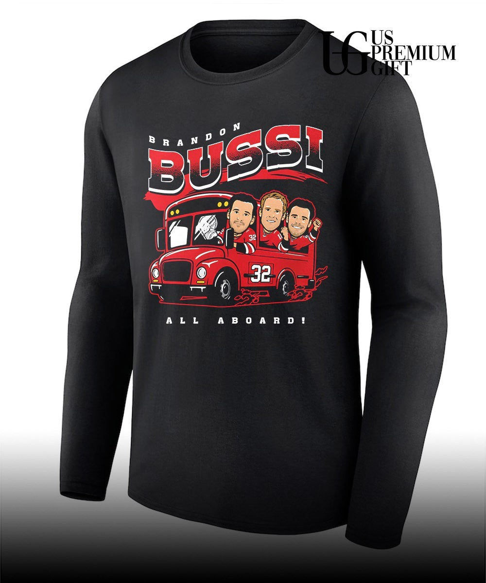 Brandon Bussi Boston Bruins NHL All Aboard 2026 shirt