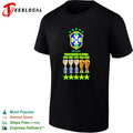 Brasil Pentacampeao do Mundo 1958 1962 1970 1994 2002 CBF World Cup team Brazil shirt