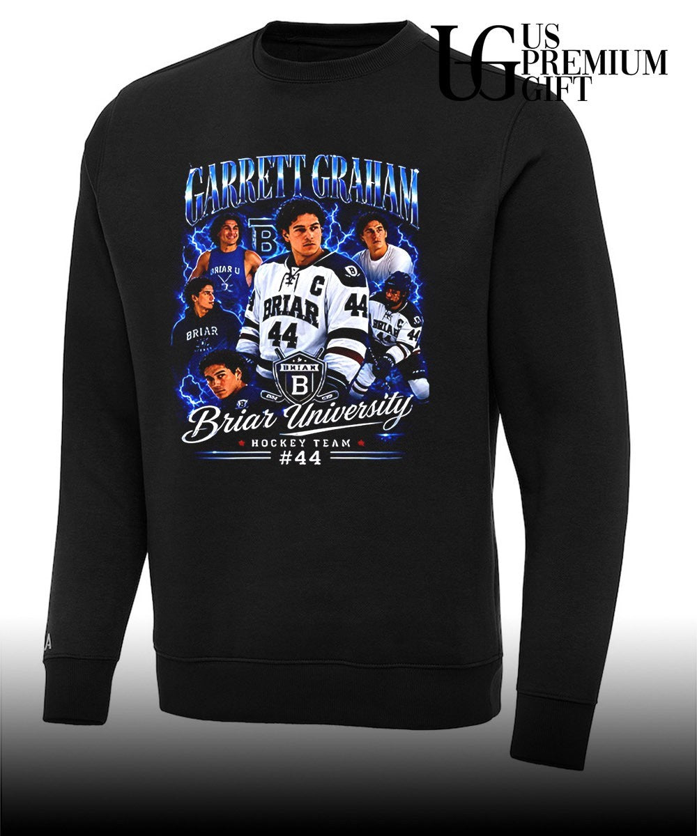 Briar University Garrett Graham 44 collage T-shirt