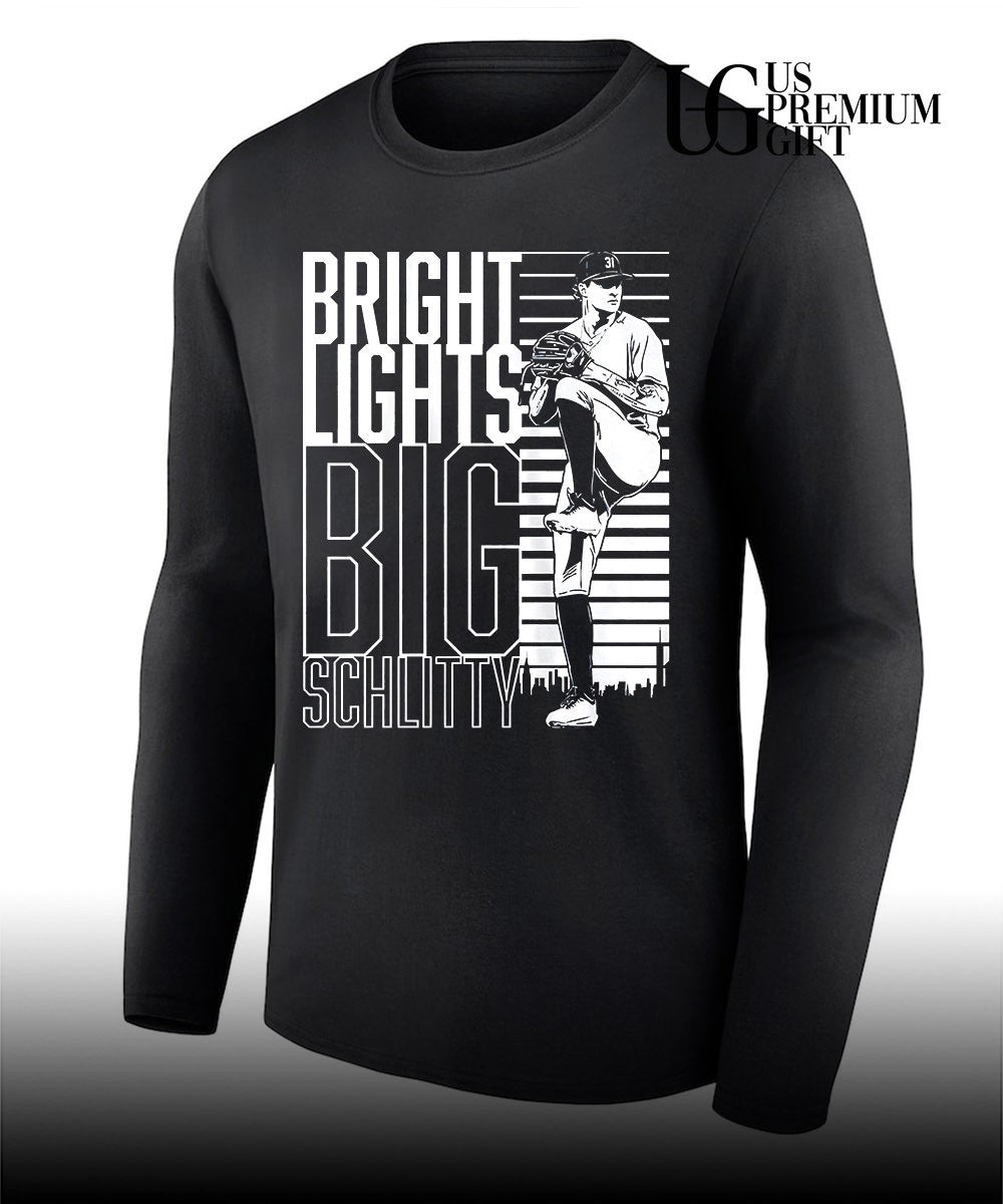 Bright Lights Big Schlitty Cam Schlittler New York Yankees baseball shirt