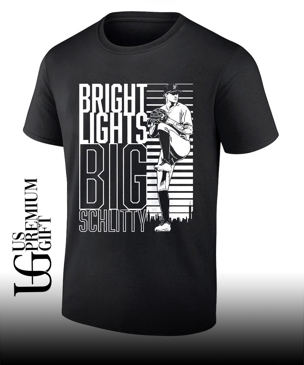 Bright Lights Big Schlitty Cam Schlittler New York Yankees baseball shirt