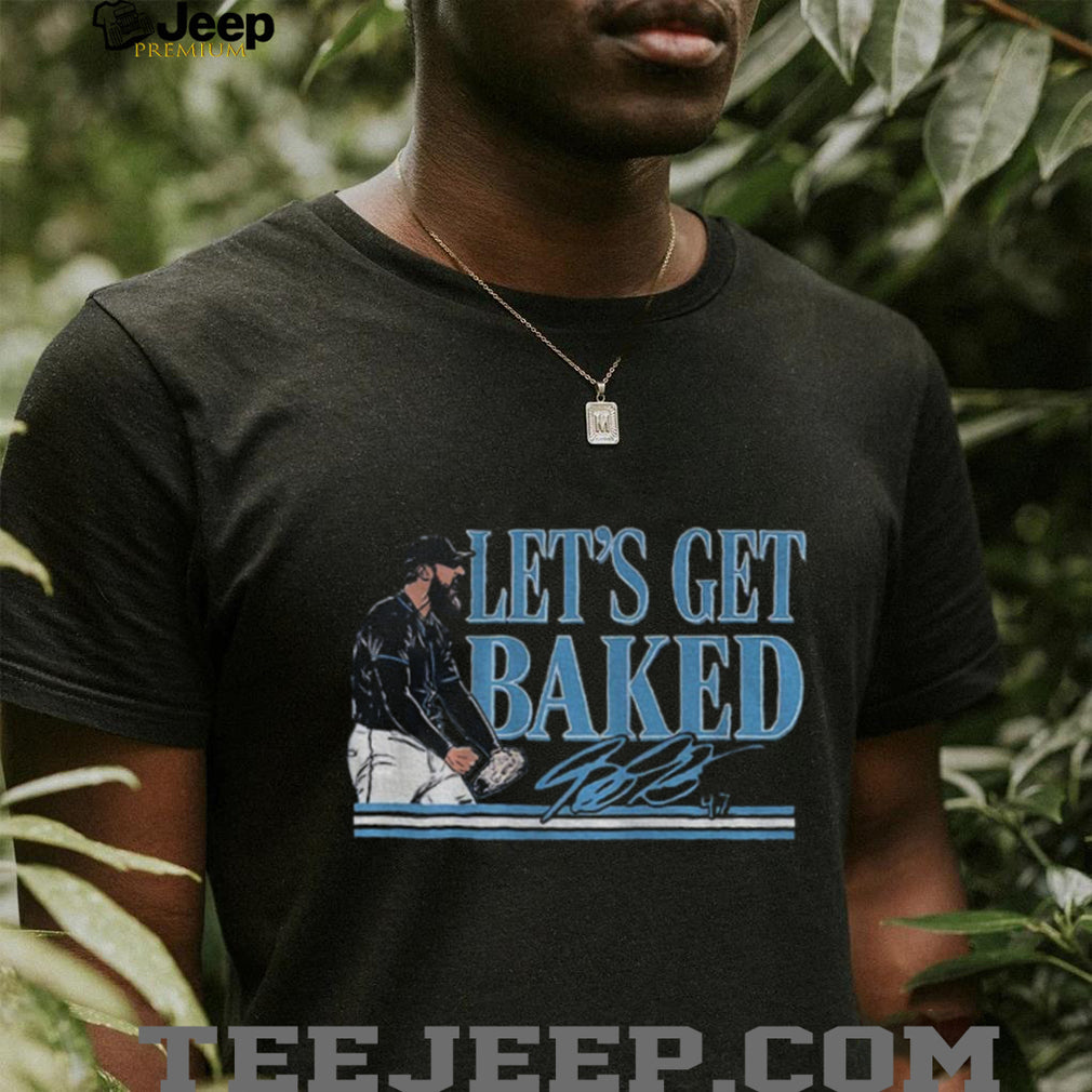 Bryan Baker Let’s Get Baked Bird Hands Celebration Tampa Bay signature shirt