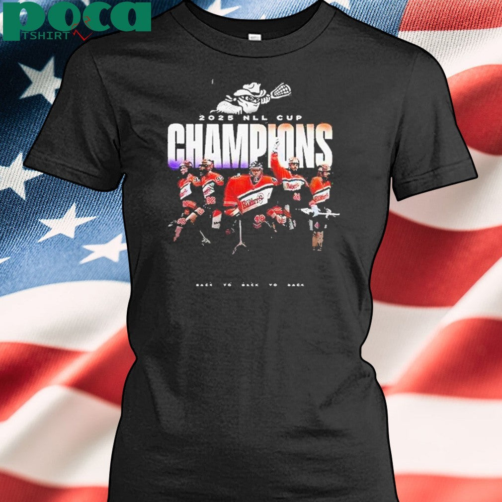 Buffalo Bandits 2025 Nll Cup Champions Shirt