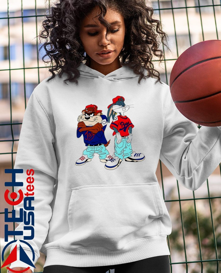 Bugs Bunny and Taz Rasta Kriss Kross shirt