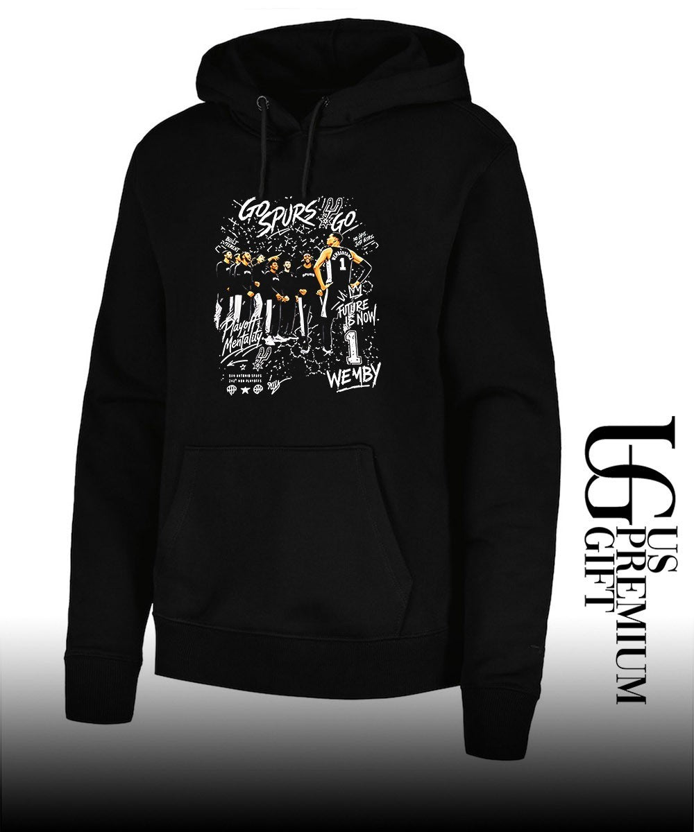 Built different no hype just work future is now Wembanyama Wemby San Antonio Spurs NBA shirt