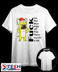 Bulldog fck me her him you off this them my life it all shirt
