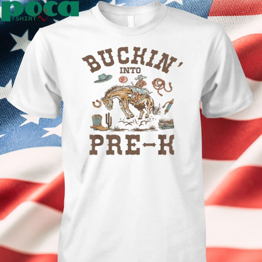 Burkin’ Into Preschool Western Cowboy Pre-K Squad shirt