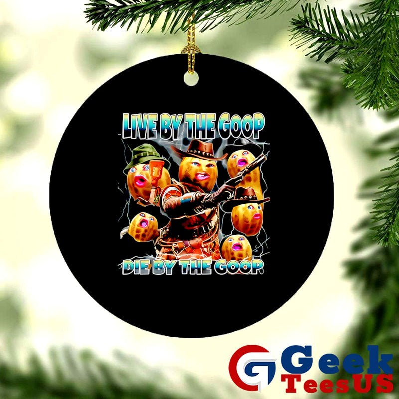 Burnt Peanut live by the goop die by the Goop T-shirt
