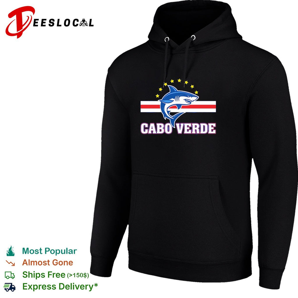 Cabo Verde shark mascot crest shirt