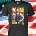 Caitlin Clark From Iowa Hawkeyes x SLAM 256 Tribute Poster Cover 2025 WNBA Season Preview Dailed In Gold Metal shirt