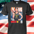 Caitlin Clark From Iowa Hawkeyes x SLAM 256 Tribute Poster Cover 2025 WNBA Season Preview Dailed In shirt