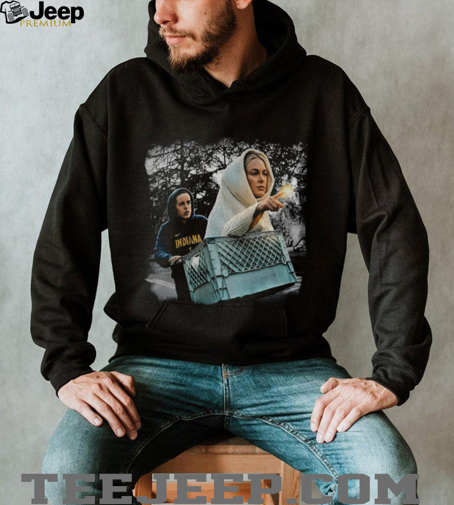 Caitlin Clark Sophie Cunningham ET Parody shirt