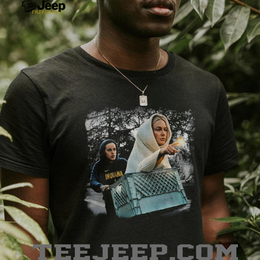 Caitlin Clark Sophie Cunningham ET Parody shirt