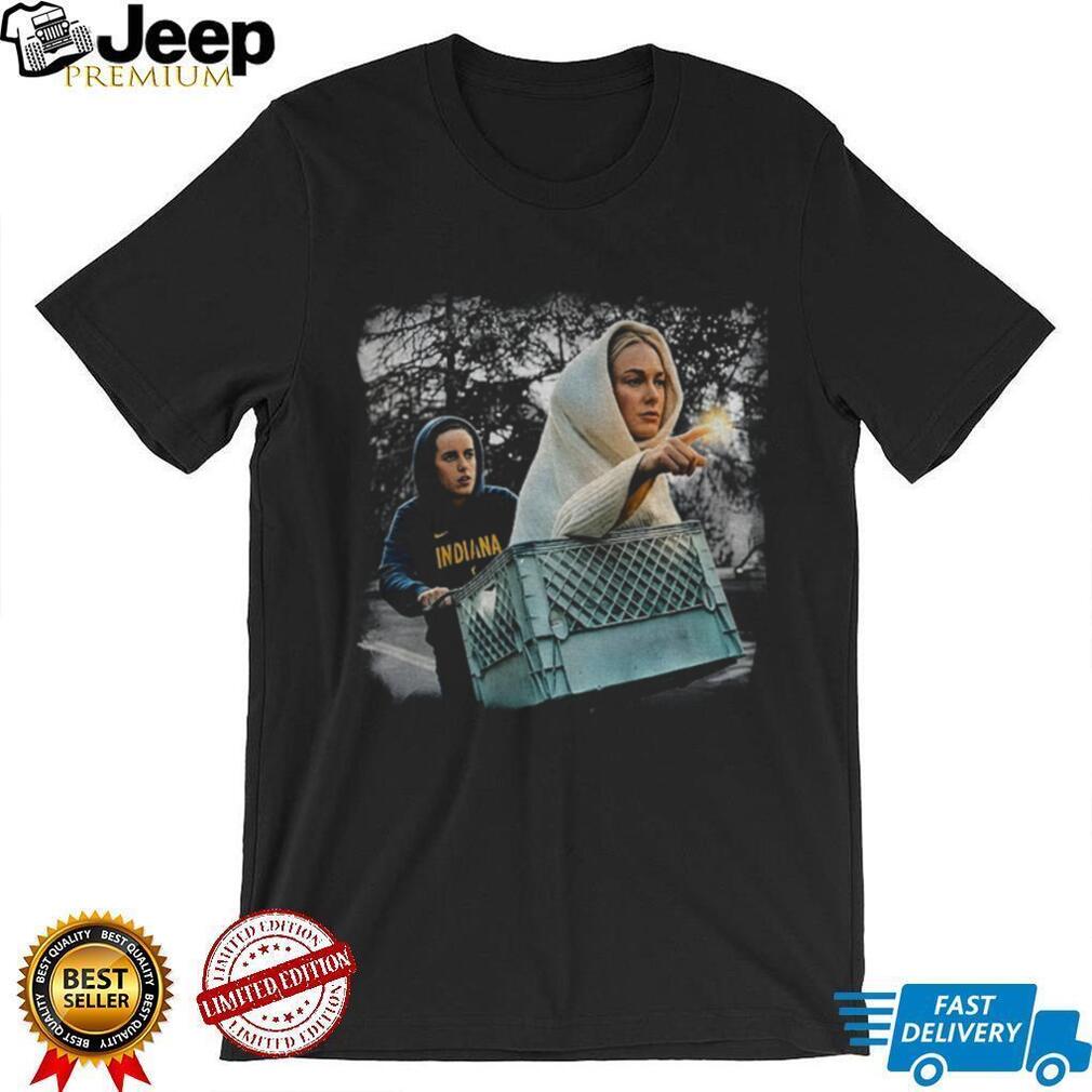 Caitlin Clark Sophie Cunningham ET Parody shirt