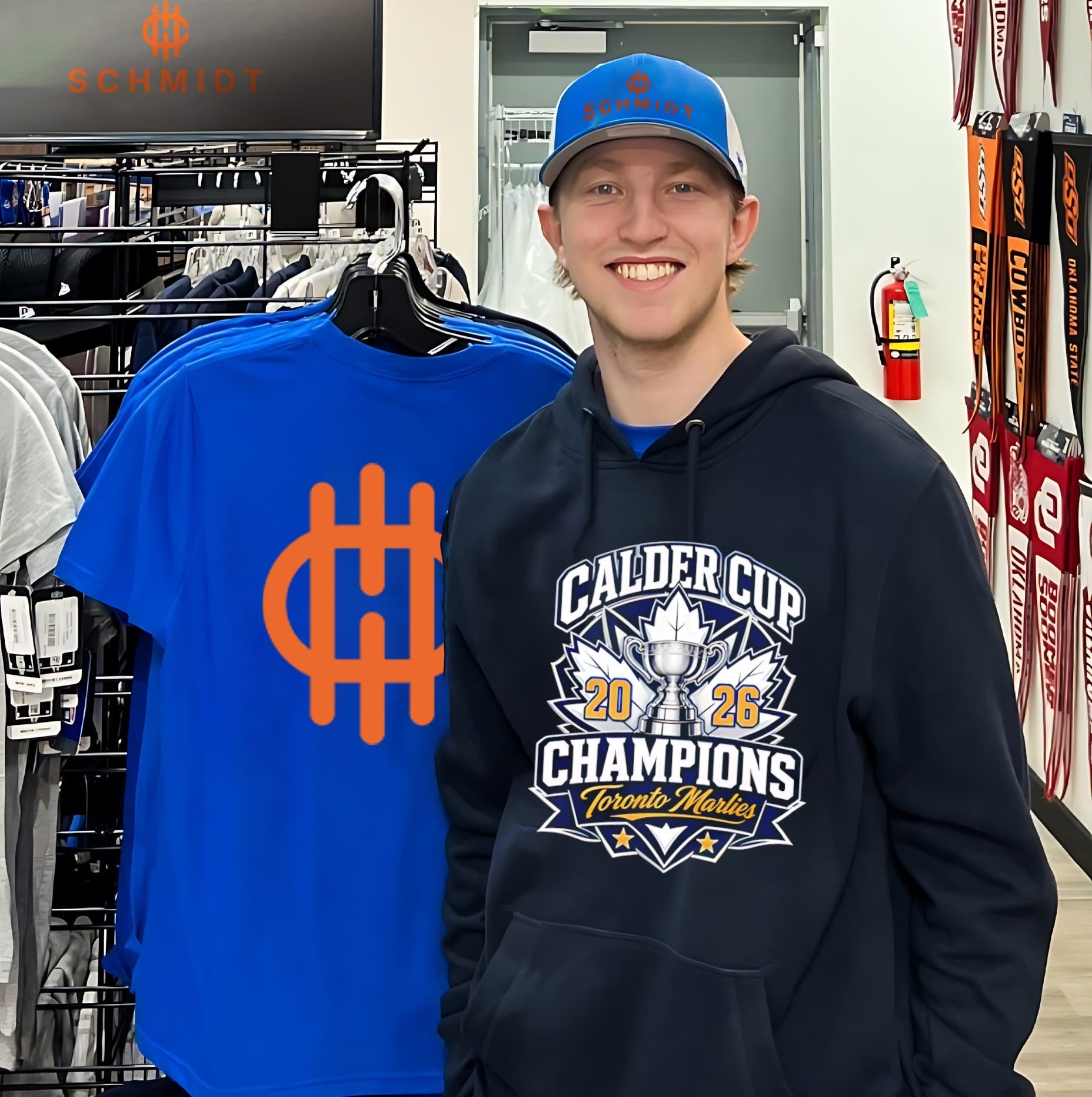 Calder Cup Champions 2026 Toronto Marlies trophy shirt