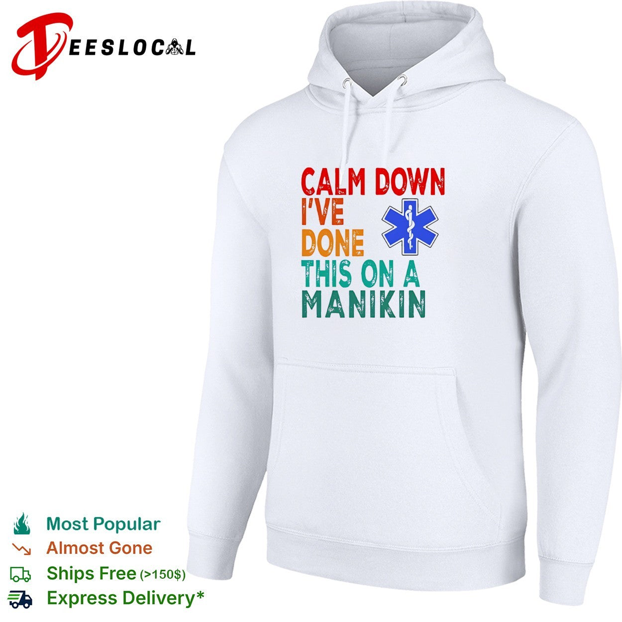 Calm down I’ve done this on a manikin shirt